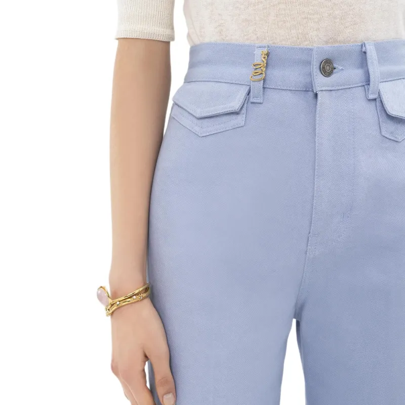 Chloé High rise Flared Jeans-4