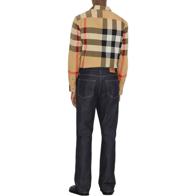 Burberry Checkered Cotton Shirt-2