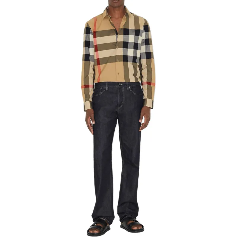 Burberry Checkered Cotton Shirt-1