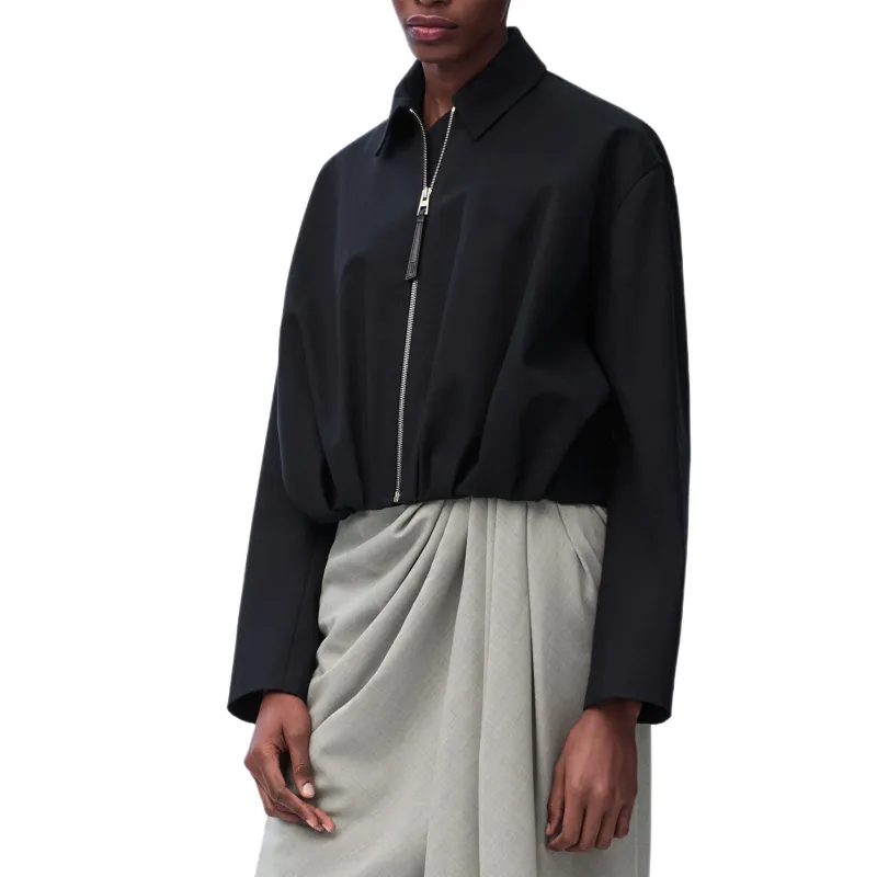 LOEWE Draped Jacket 'Black'-3