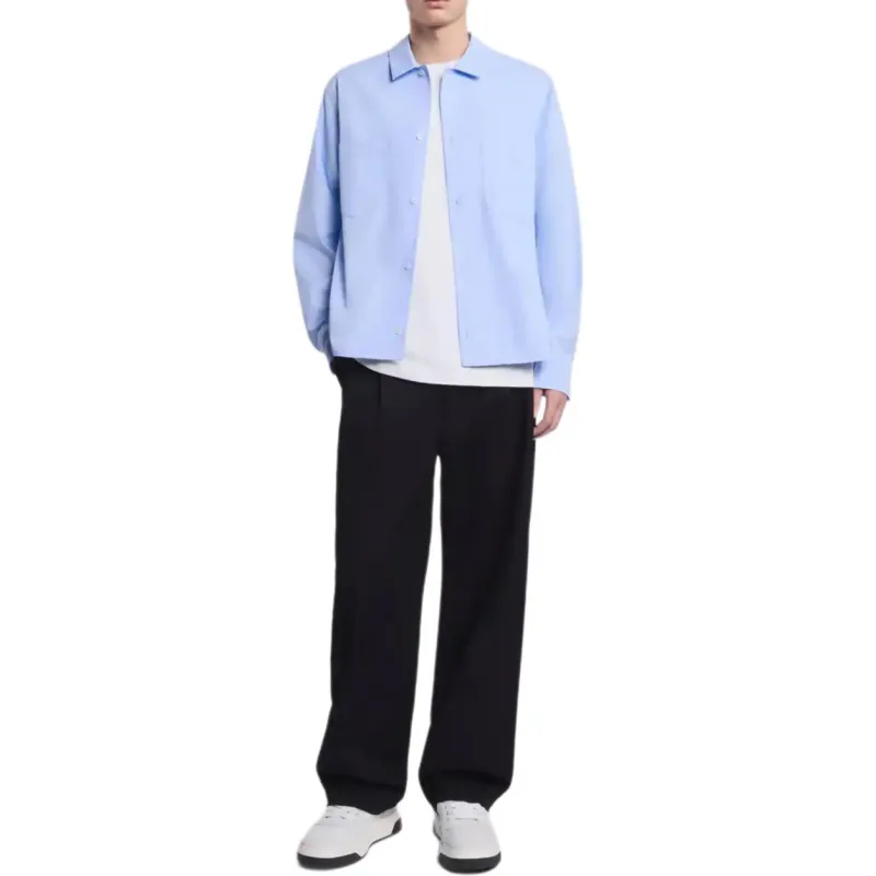 HOGAN Shirts Men Blue-1