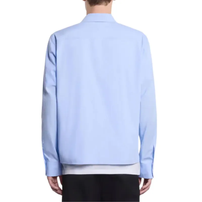 HOGAN Shirts Men Blue-3