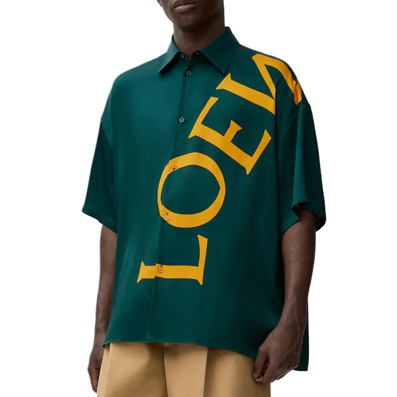 LOEWE Shirts Men Green-2