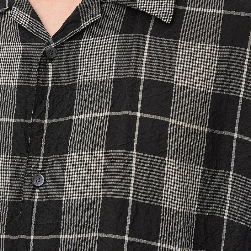 LOEWE Short Sleeved Checked Shirt-4