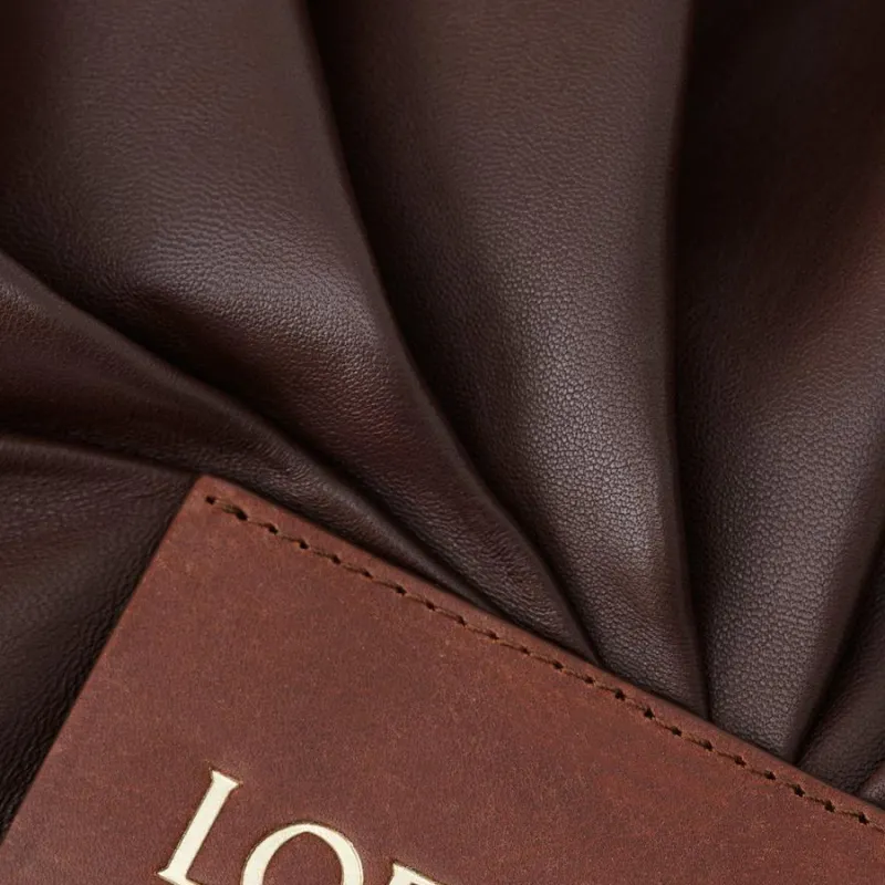 LOEWE Draped Jacket 'Chocolate Brown'-5
