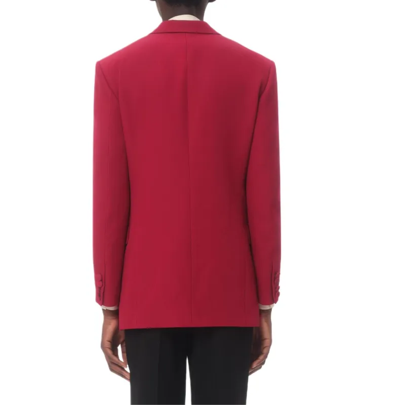 Valentino Business Suit Coat Men's Rose Red-2