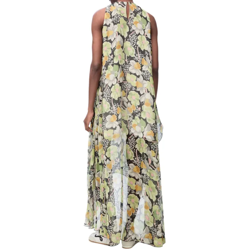 LOEWE SS25 Sleeveless Dress Women's Multicolor-2