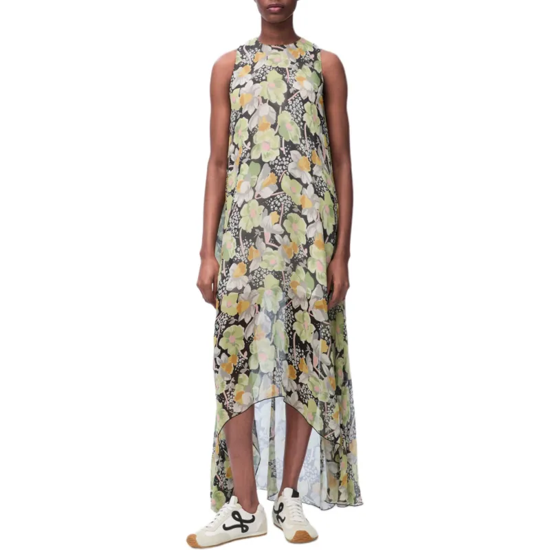 LOEWE SS25 Sleeveless Dress Women's Multicolor-1