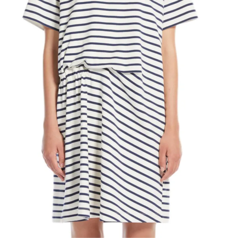 WEEKEND MaxMara Short Sleeved Dress Women's White-4