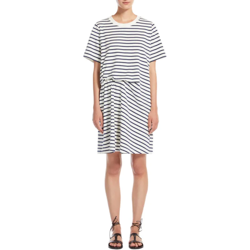 WEEKEND MaxMara Short Sleeved Dress Women's White-2