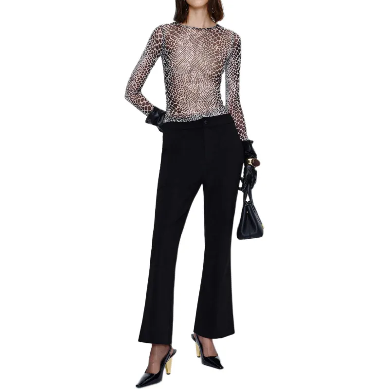 KARL LAGERFELD SS25 Knitwear Women's Black White-2