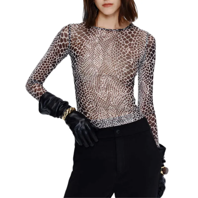 KARL LAGERFELD SS25 Knitwear Women's Black White-1