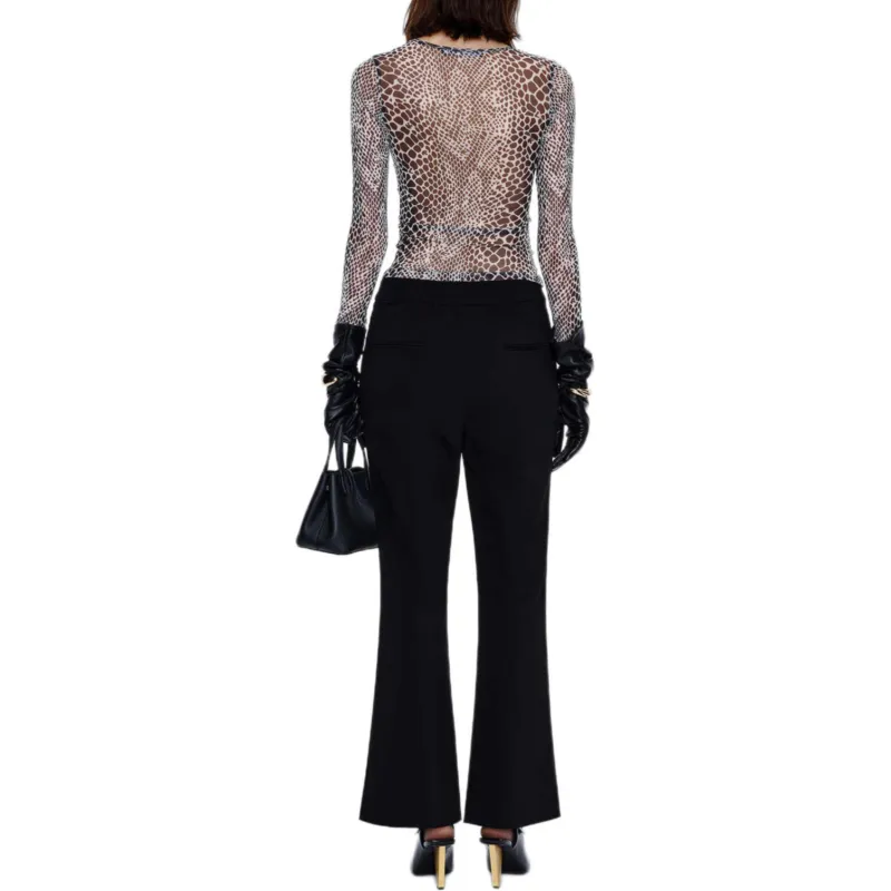 KARL LAGERFELD SS25 Knitwear Women's Black White-3