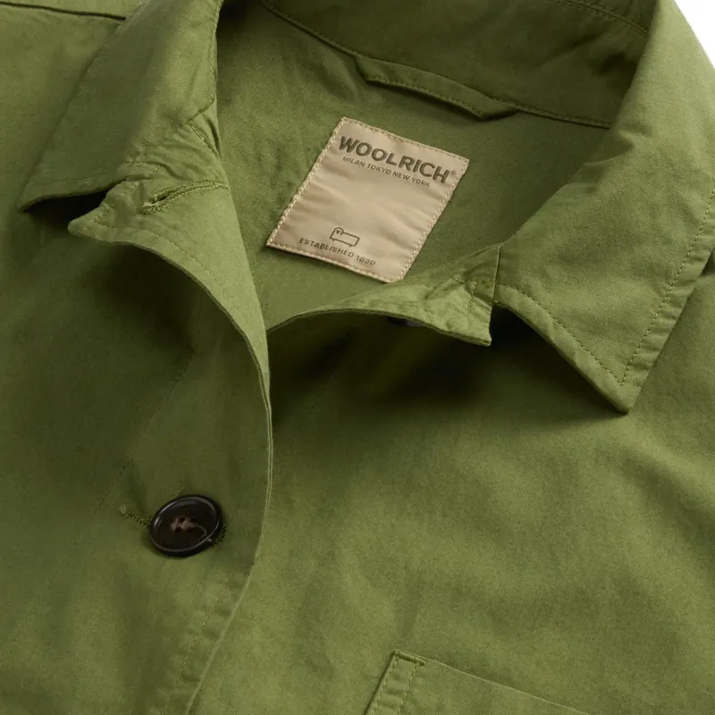 WOOLRICH Cotton Shirt Jacket-7