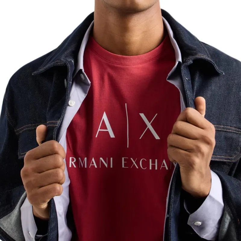 ARMANI EXCHANGEAE T Shirt Men's Red-4