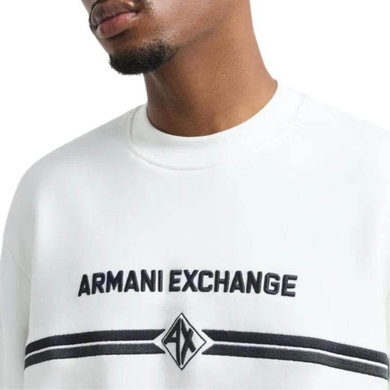 ARMANI EXCHANGEAE Sweatshirt Men's White-4