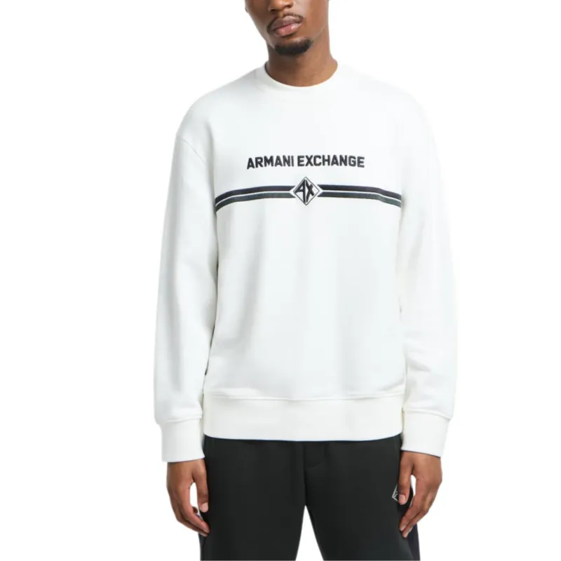 ARMANI EXCHANGEAE Sweatshirt Men's White-1