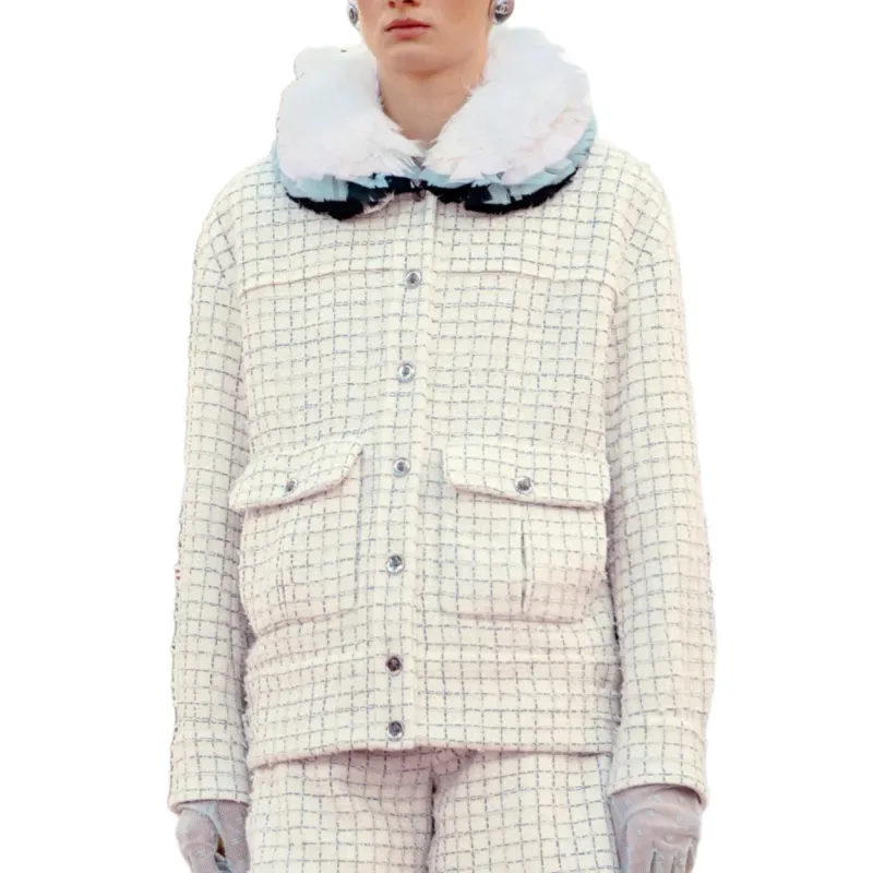 CHANEL 25S Spring Summer Collection Jackets & Coats Women's White-1