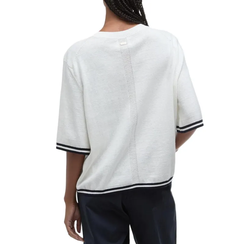 BARBOUR T Shirts Women's White-3