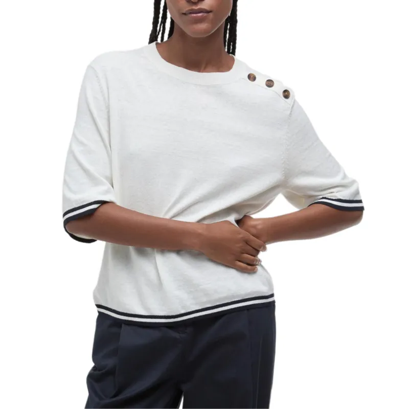 BARBOUR T Shirts Women's White-2