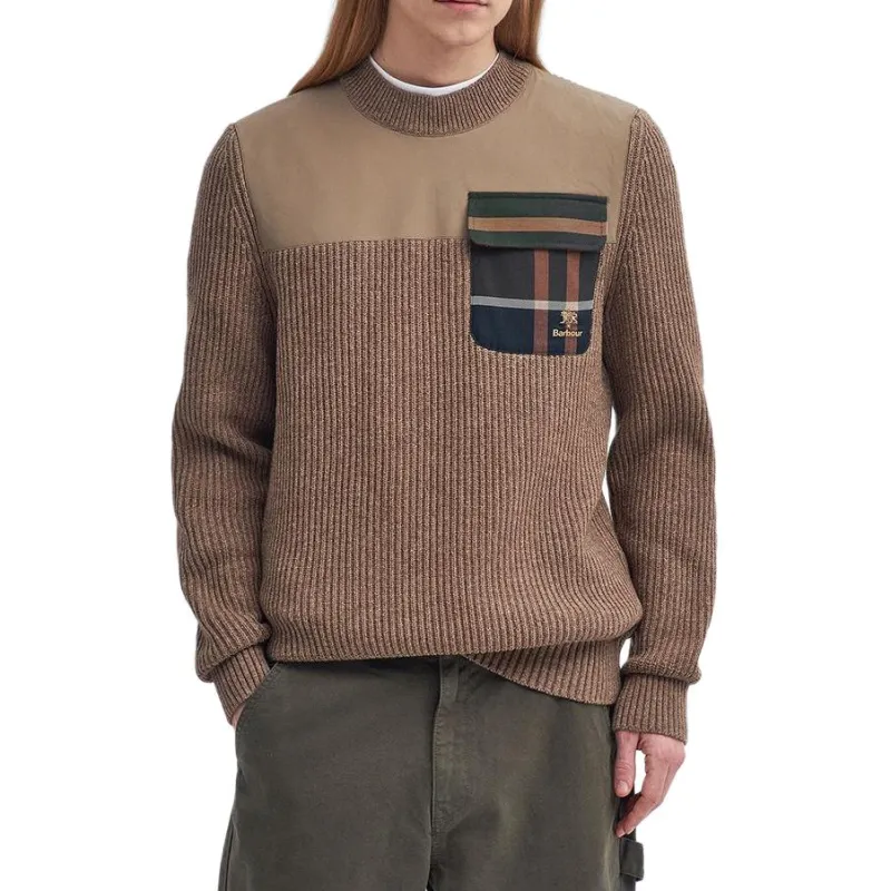 BARBOUR X Baracuta Miller Half Zip Knit Jumper-2