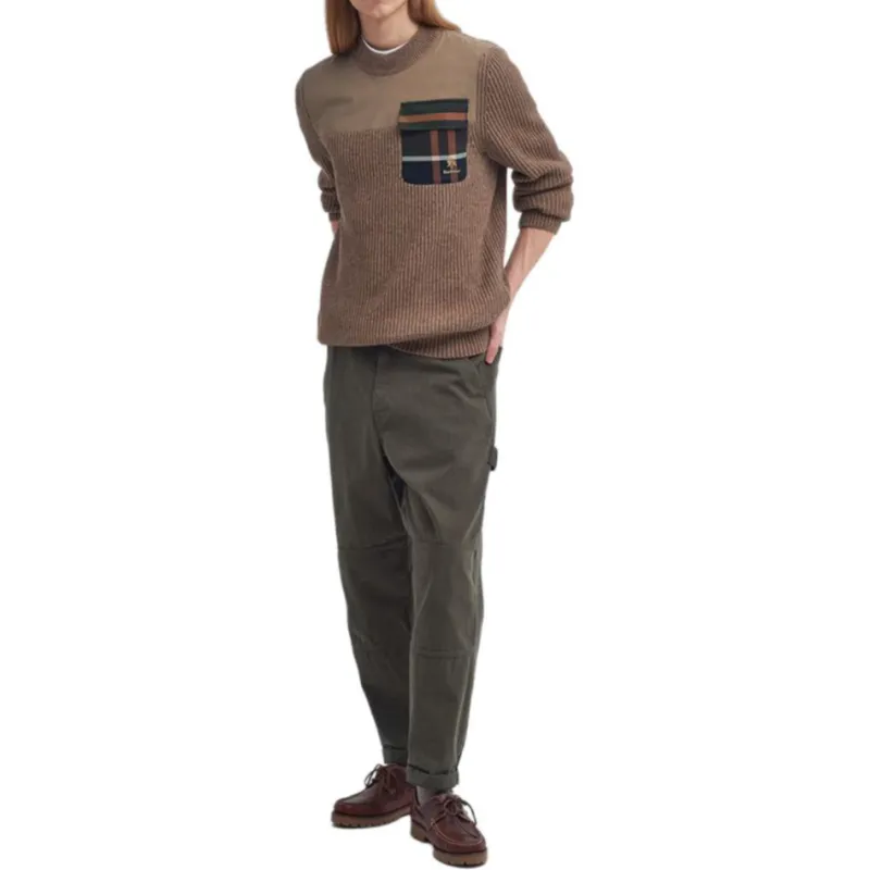 BARBOUR X Baracuta Miller Half Zip Knit Jumper-4