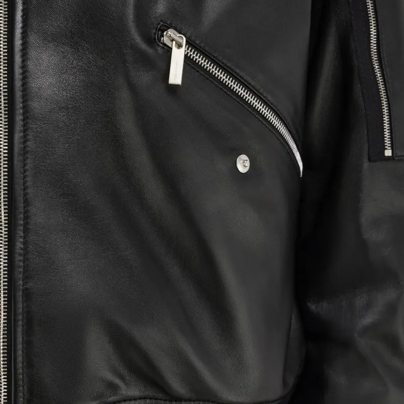 Ferragamo Zip up Bomber Jacket-5