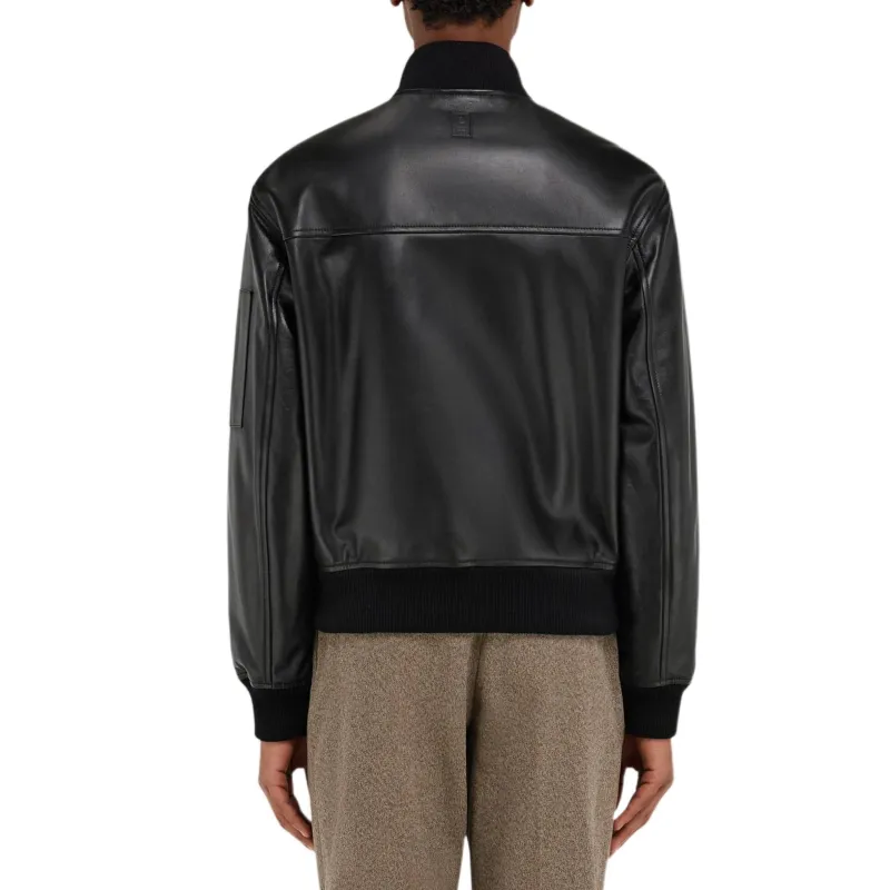 Ferragamo Zip up Bomber Jacket-3