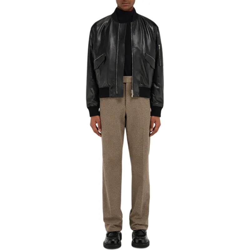 Ferragamo Zip up Bomber Jacket-1