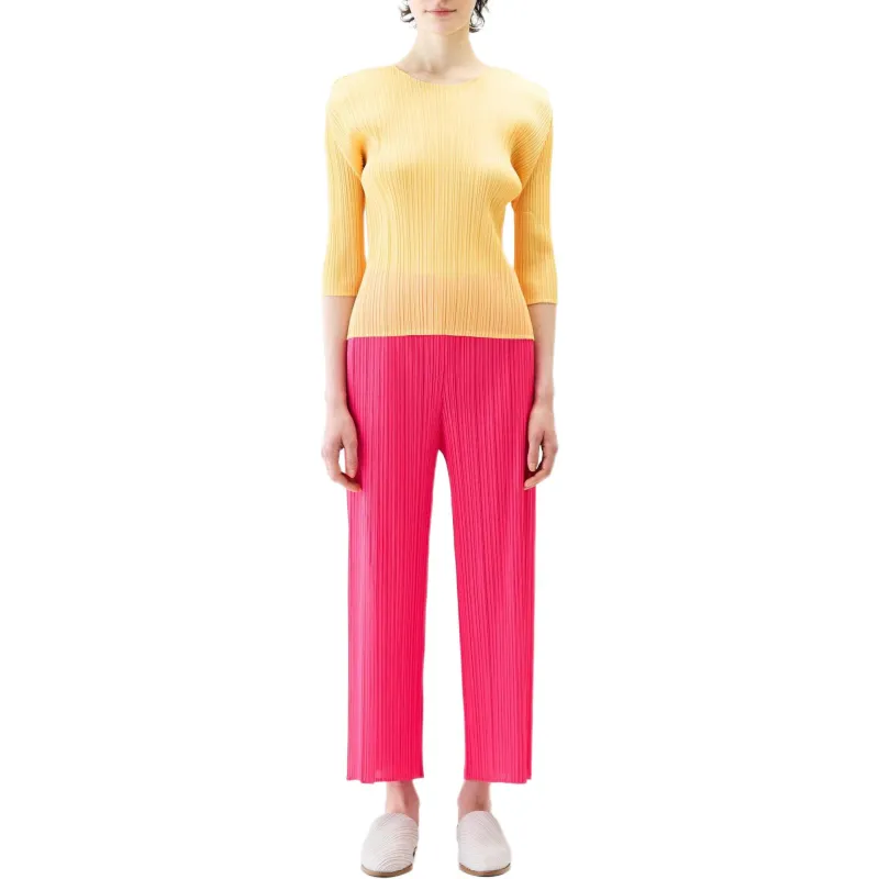 PLEATS PLEASE ISSEY MIYAKE Pleated Trousers-4