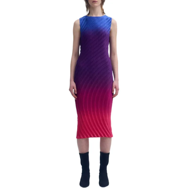 ISSEY MIYAKE Nuance Midi Dress-2
