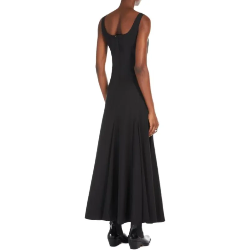 SportMa Sleeveless Dress Women's Black-3