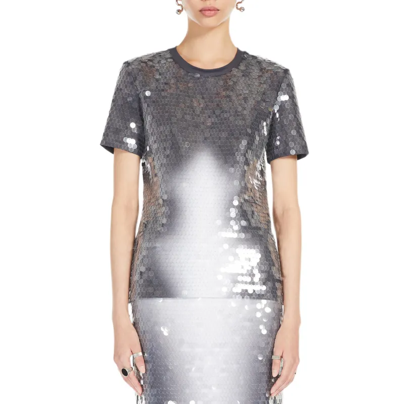 SportMa Regular T Shirt Women's Silver-2