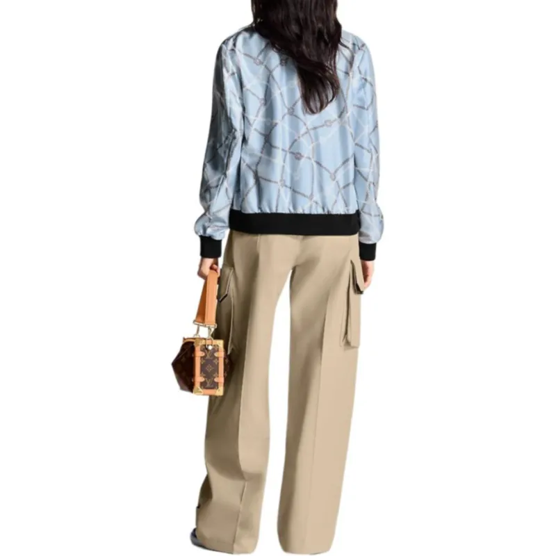 LOUIS VUITTON SS25 Jackets & Coats Women's Light Blue-4