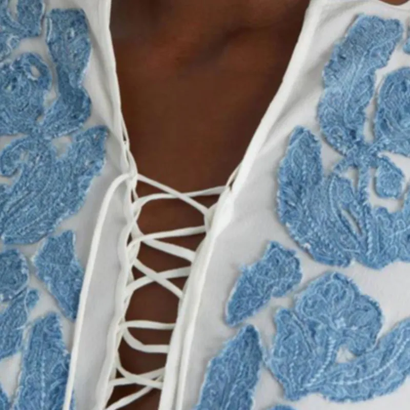 ERMANNO SCERVINO Embroidered design Dress-4