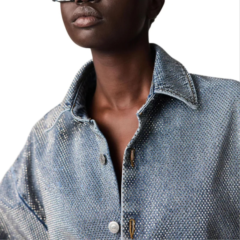 Stella McCartney Rhinestone embellished Shirt-5