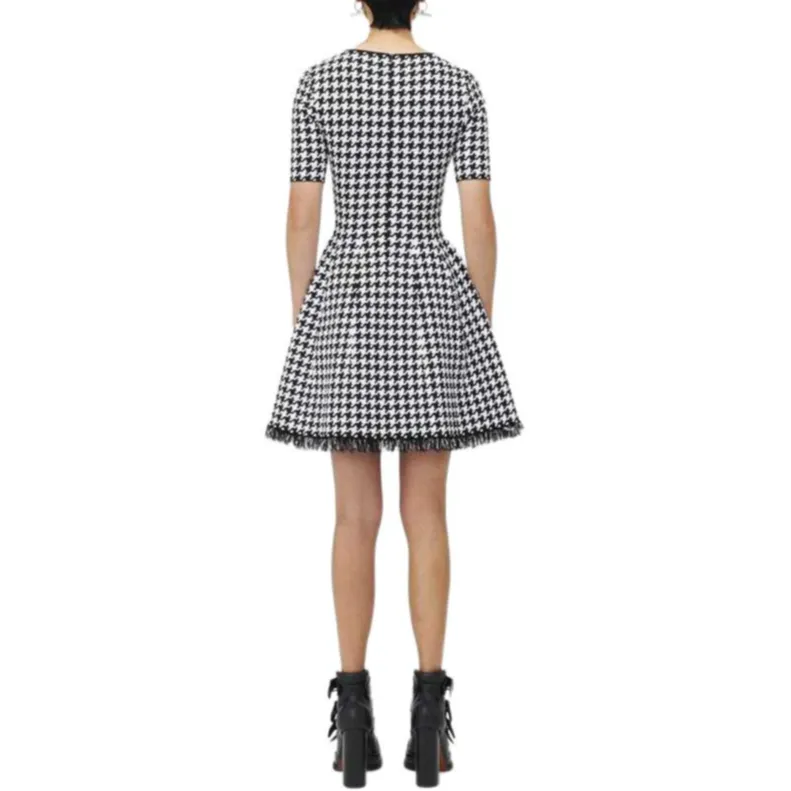 Alexander McQueen Houndstooth Dress-1