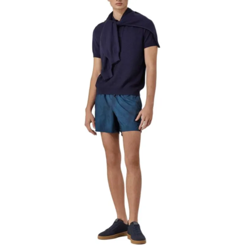 Canali Drawstring Swim Shorts-1
