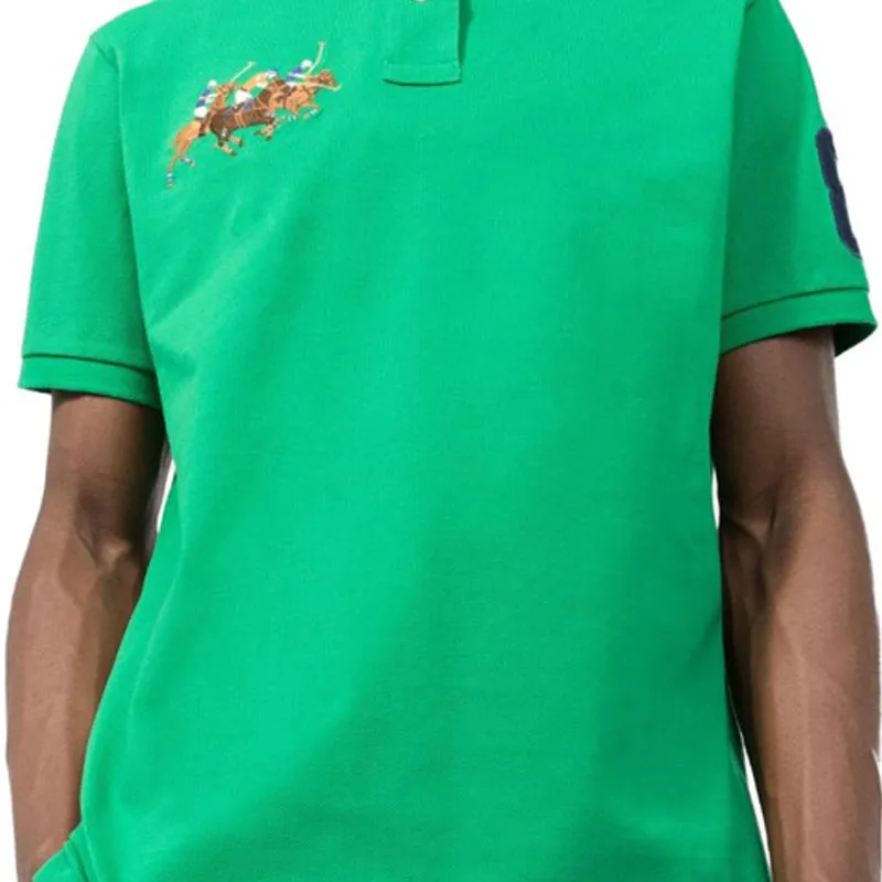 Polo Ralph Lauren Polo Shirts Men Grass Green-4