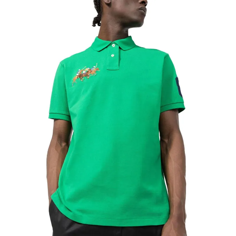 Polo Ralph Lauren Polo Shirts Men Grass Green-2