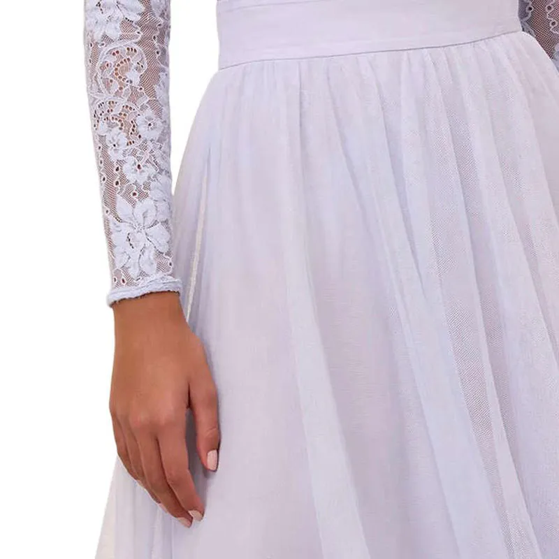 Zimmermann Casual Long Skirt Women's Light Blue-4