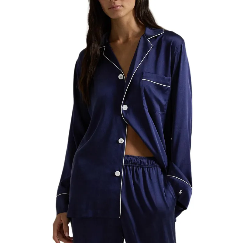 Polo Ralph Lauren Pajama Set Women's Blue-3