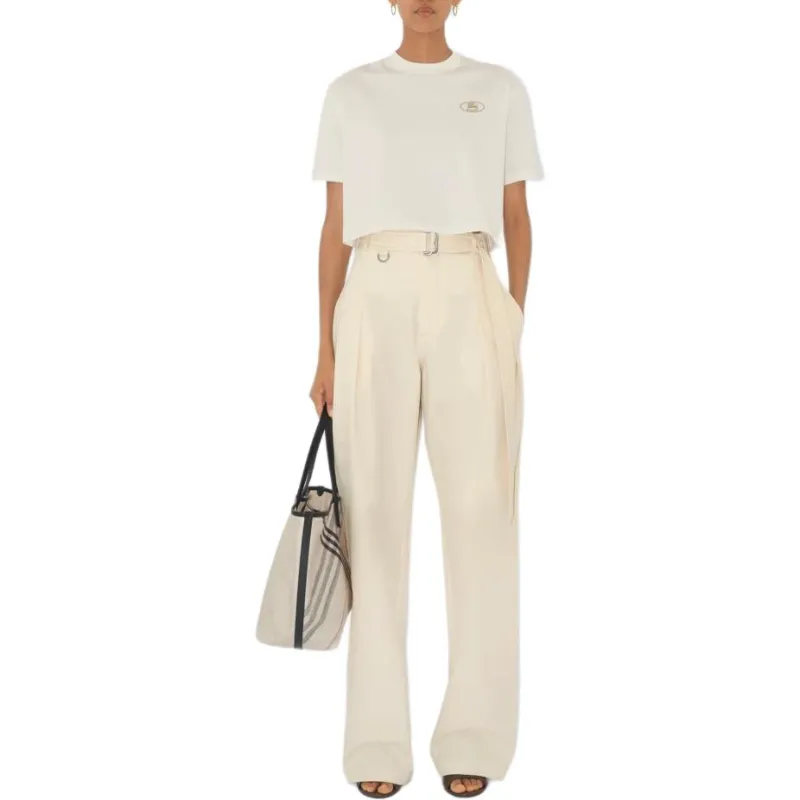 Burberry SS25 Regular T Shirt Women's White-1