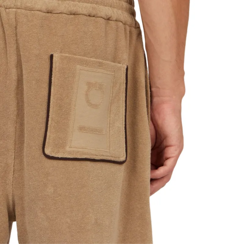 FERRAGAMO FW25 Casual Shorts Men's Beige-5