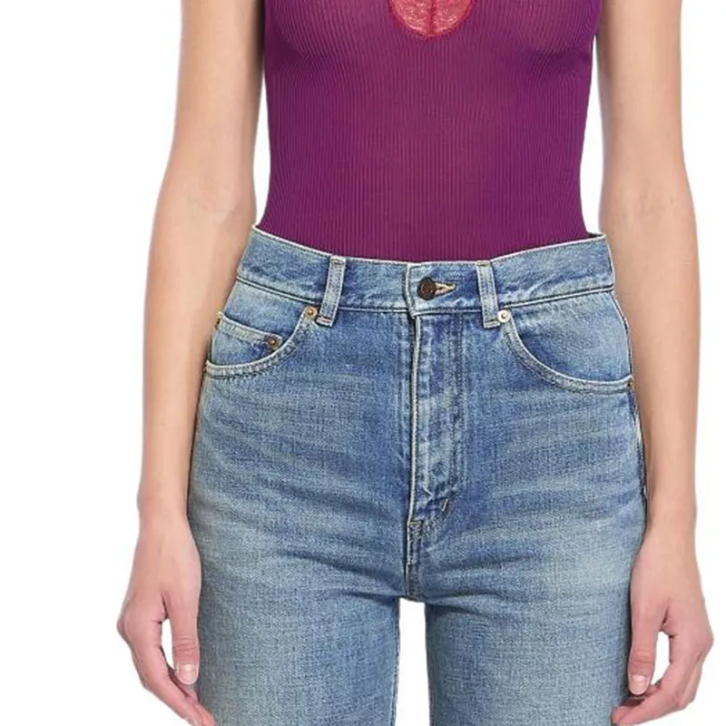 SAINT LAURENT Camisole Women's Purple-4