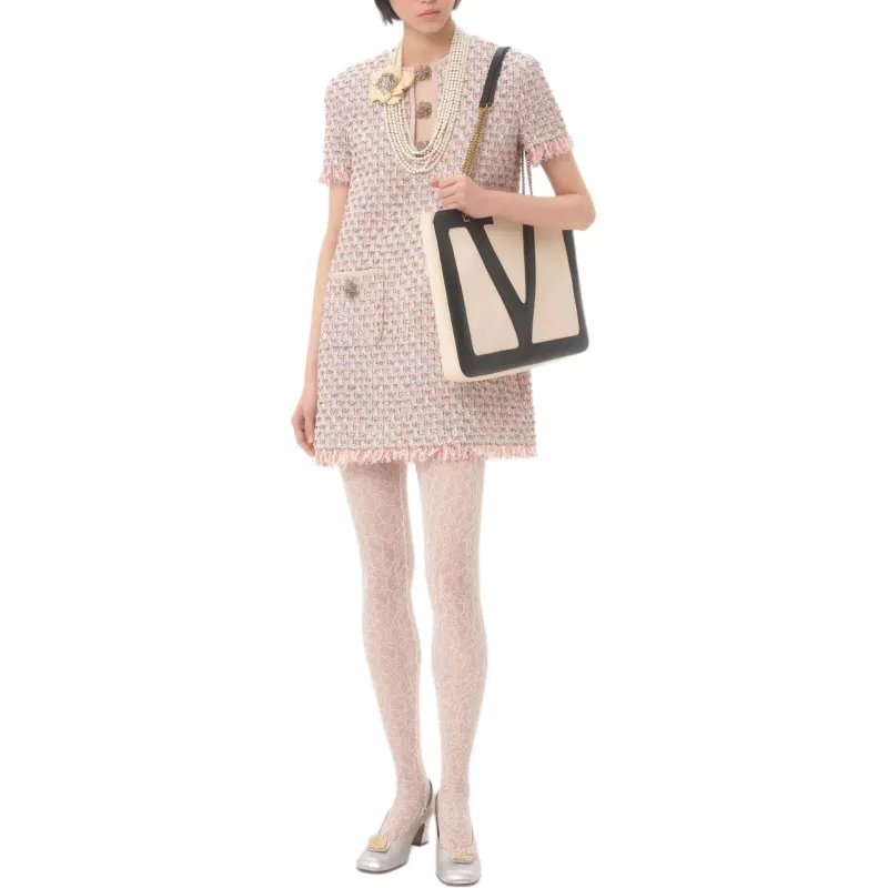 Valentino Tweed Minidress-5