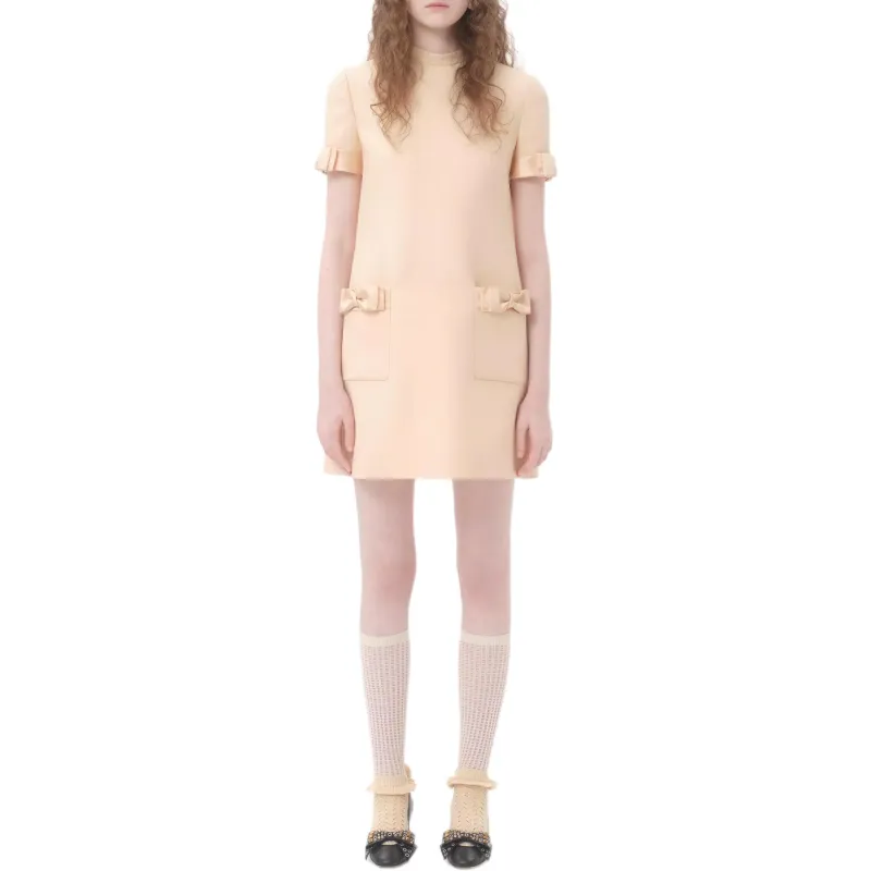 Valentino Crepe Couture Minidress-2