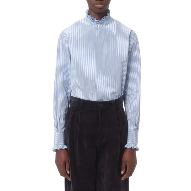 Valentino SS25 Shirt Men's Sky Blue-1