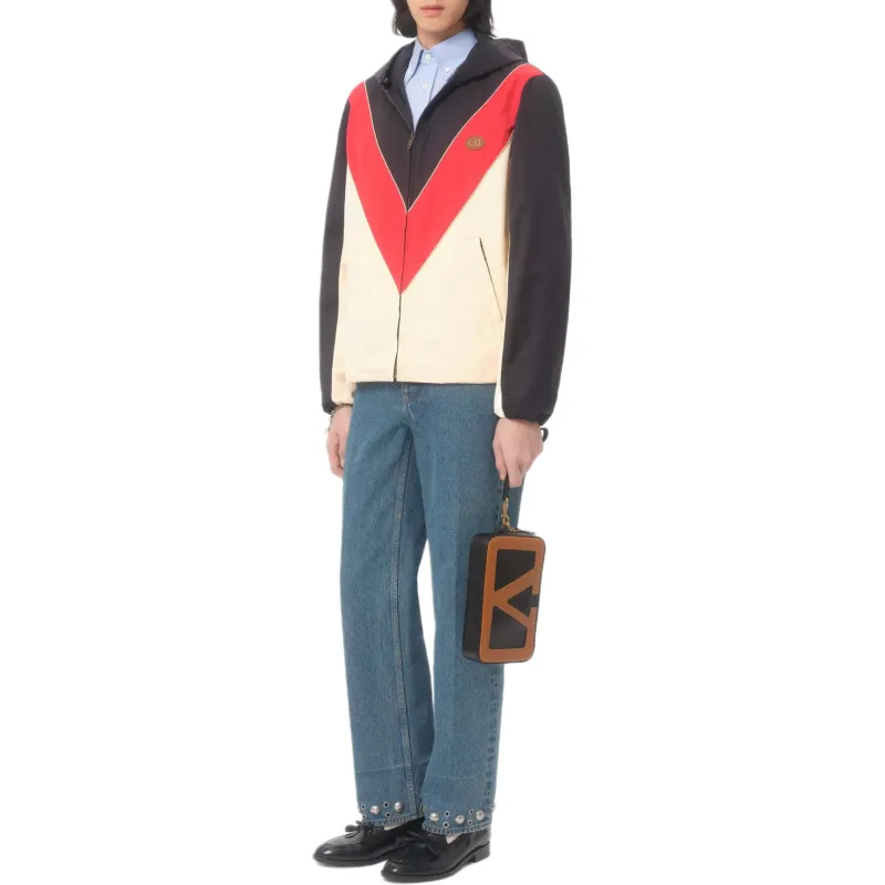 Valentino VLogo Signature Windbreaker-4