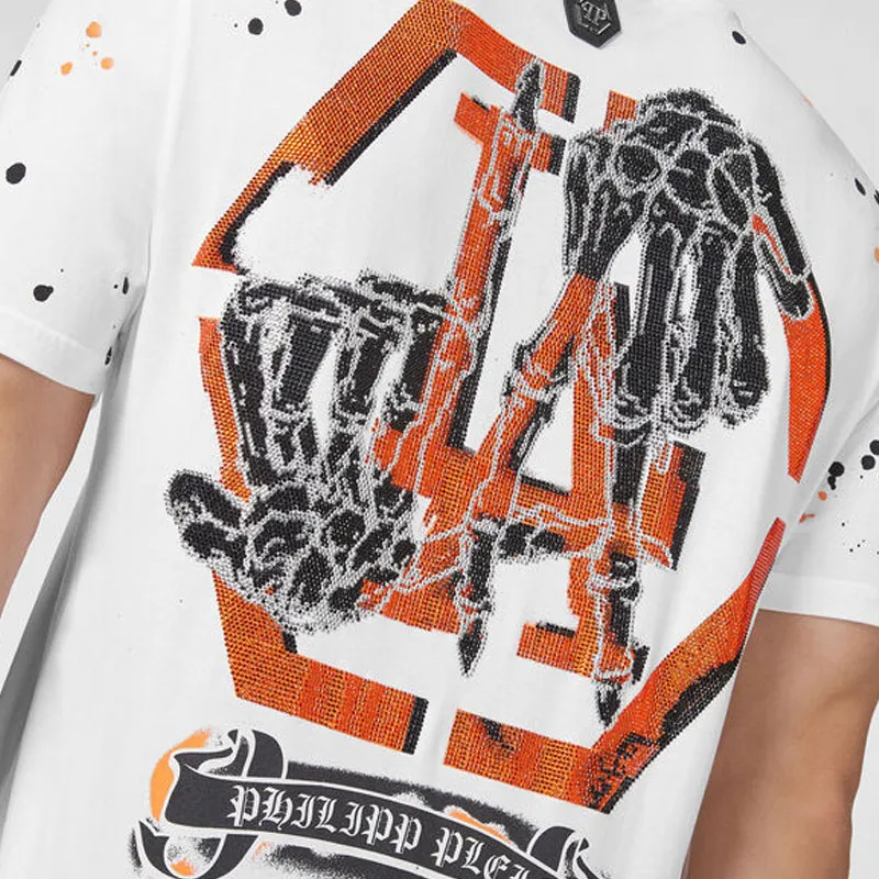 PHILIPP PLEIN SS23 T Shirt Men's White-4